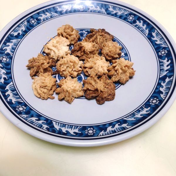 原味曲奇餅（酥鬆好吃） : 羅心心一起做