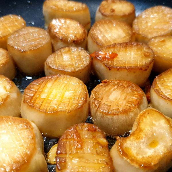 蒜香奶油杏鮑菇 : +0一起做