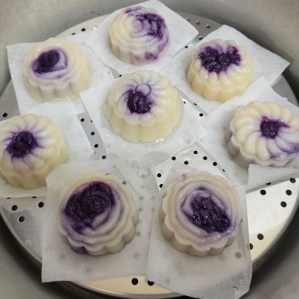 【無憂糕】紫薯山藥糕 神仙的糕點 忘憂糕 : Amanda一起做