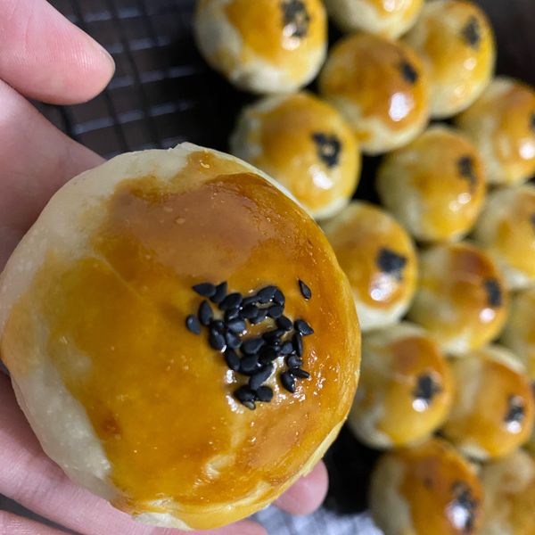 《應景中秋》蛋黃酥配方 可做20顆 : Chieh Ying一起做