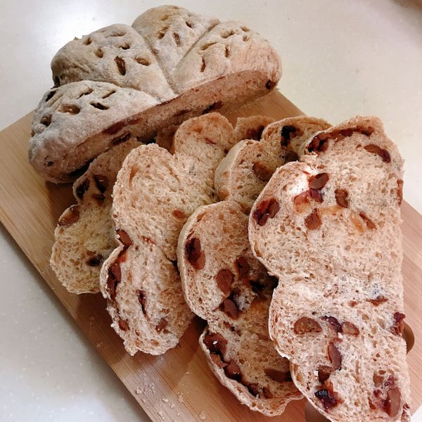 紅酒莓果歐式麵包 : 兒一起做