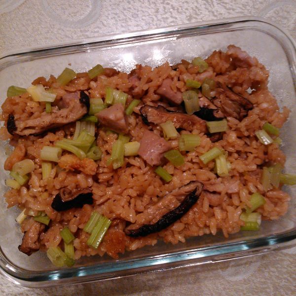 香菇芋頭炊飯　 : Juichu Peng一起做
