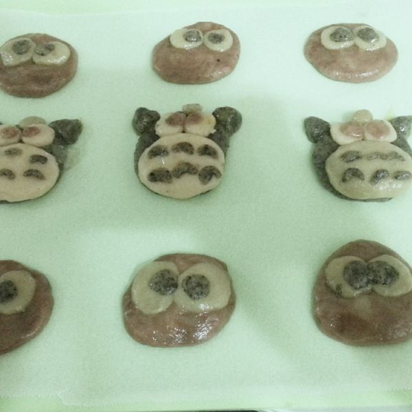 【肉桂打噴嚏】可愛的龍貓♥造型餅乾：許齡方 一起做