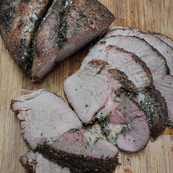 簡易自製豬肉火腿：婕華 一起做