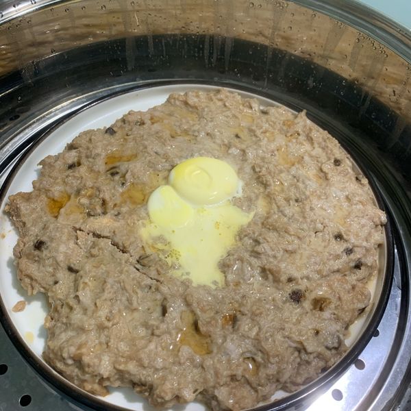 香菇蒸肉餅 : Chichi一起做