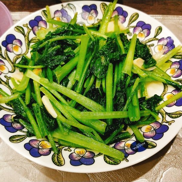 嫩炒小松菜 : Lin Sheena Jolin一起做