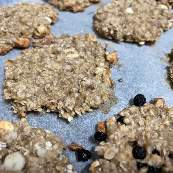 香蕉燕麥餅乾 : 陳瀅淨一起做