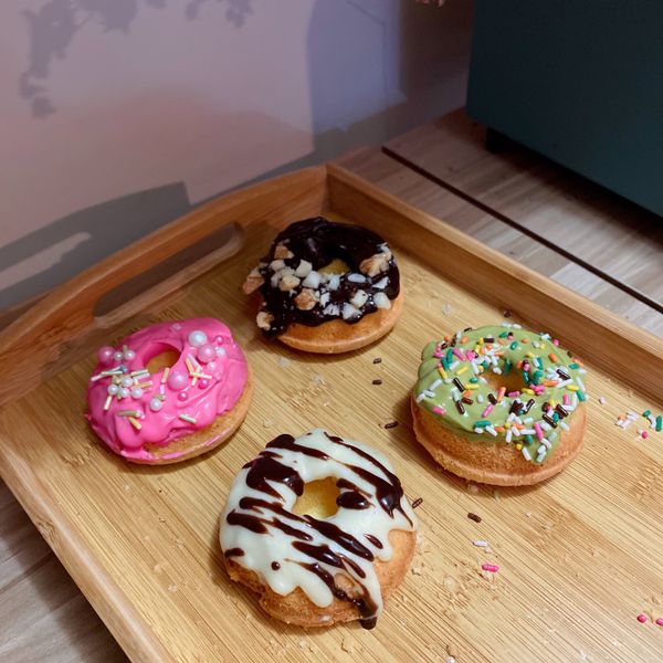 鬆軟綿密甜甜圈：Siang 一起做