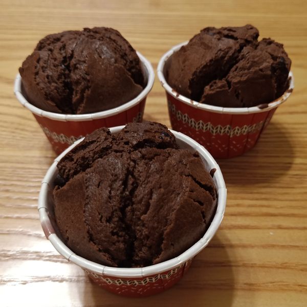 巧克力豆瑪芬 : Lesley Chung一起做