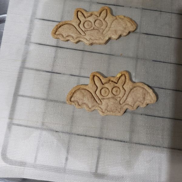 萬聖節壓花餅乾 : 莎莎一起做