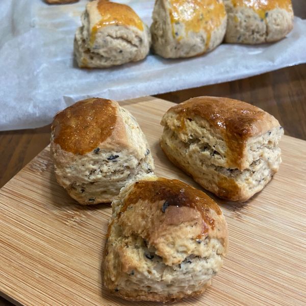 伯爵茶司康【9巷5弄】:周果汁 一起做