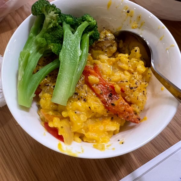 零技巧 奶油南瓜菇菇燉飯，健康又好吃！：郭宸語 一起做