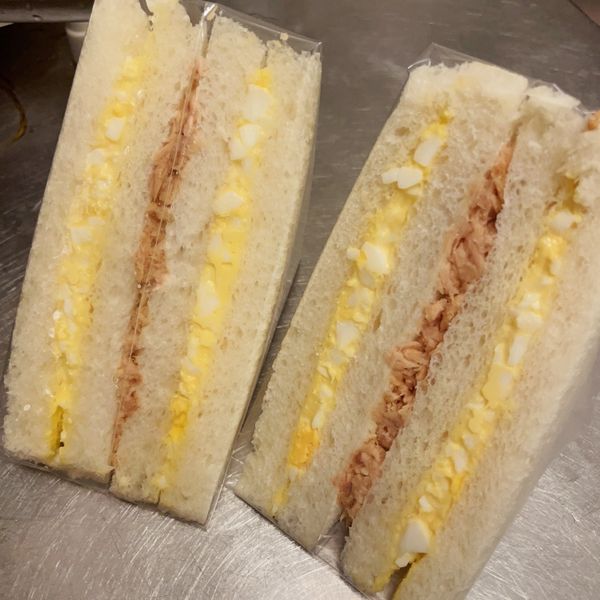 鮪魚&南瓜沙拉三明治：蔡小蓉 一起做