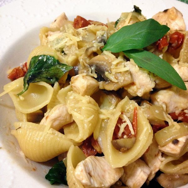 [矽谷美味人妻]雞肉番茄乾義式貓耳朵 : Amy Cheng一起做