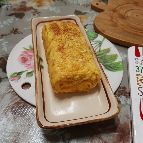 板豆腐蘿蔔煎蛋捲：Maxine 一起做