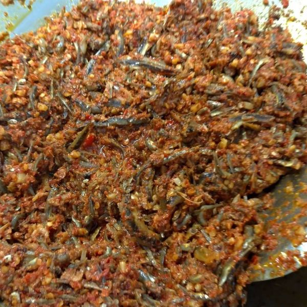 辣椒小魚乾 : 紅色鉛筆一起做