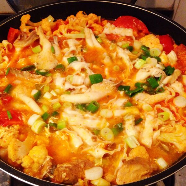 罐頭美食 - 蕃茄鯖魚麵:陳世斌 一起做