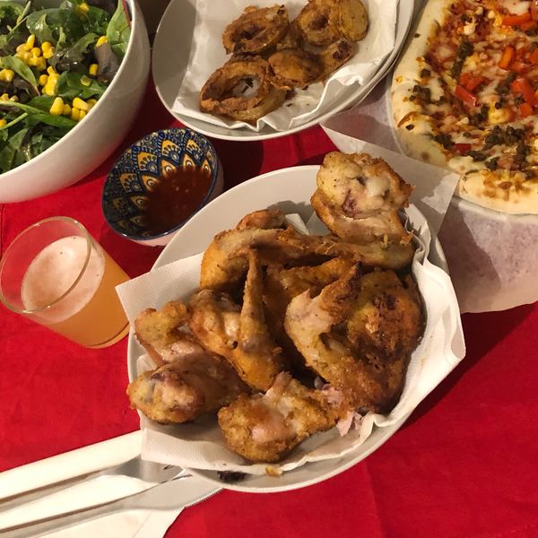 粉漿炸雞翅 : 米兒旅外札記一起做