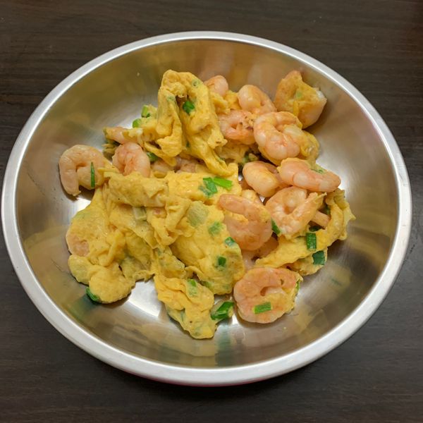蝦仁炒蛋 : Ruby Ma一起做