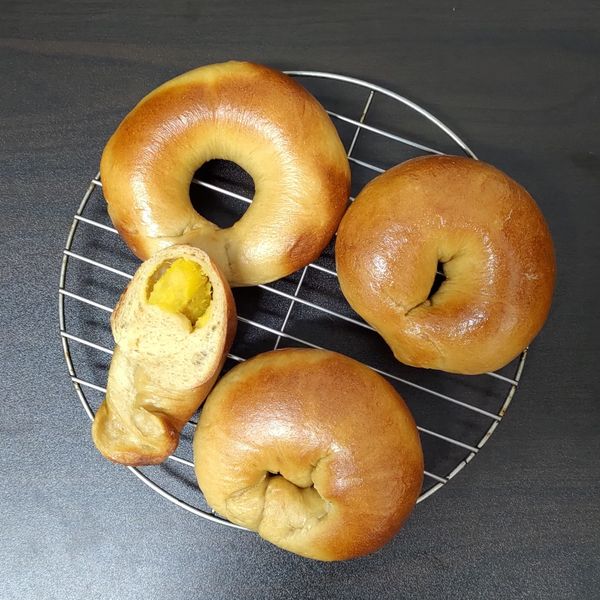 ［氣炸鍋］原味貝果🥯 : LH一起做