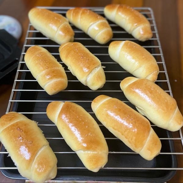 玫瑰鹽可頌麵包🥐 : 翁夙岑一起做