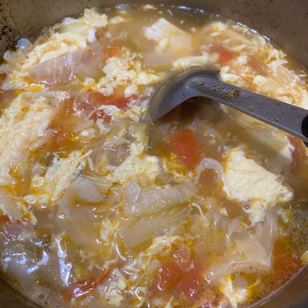 減重美食～番茄豆腐湯：桑妮 一起做