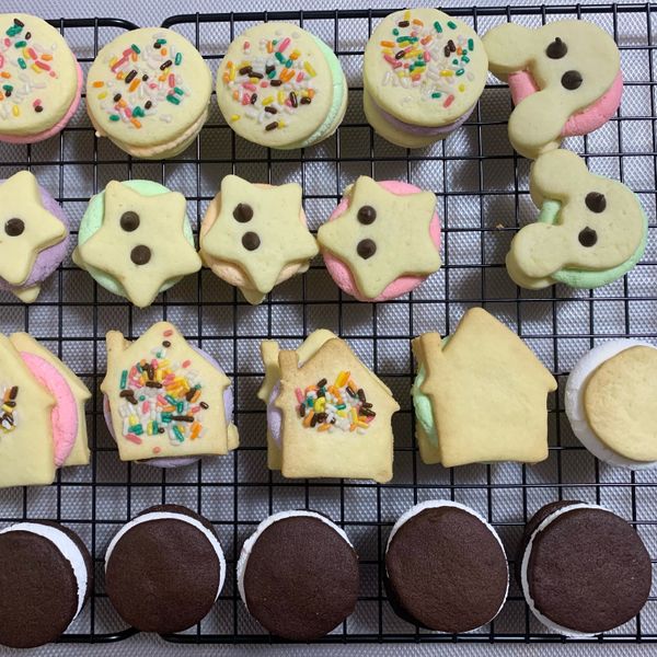 巧克力棉花糖餅乾 : Tingo一起做