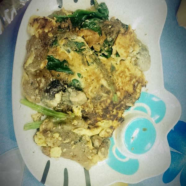 蚵仔煎 : 周珮茹一起做