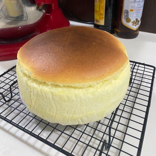 輕乳酪蛋糕7" : 許文文一起做