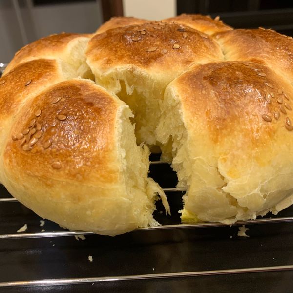 鑄鐵鍋烤奶油餐包『家樂福廚神大賽』：Freda 一起做