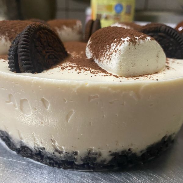 【免烤箱】特濃草莓生乳酪蛋糕:林沛縈 一起做