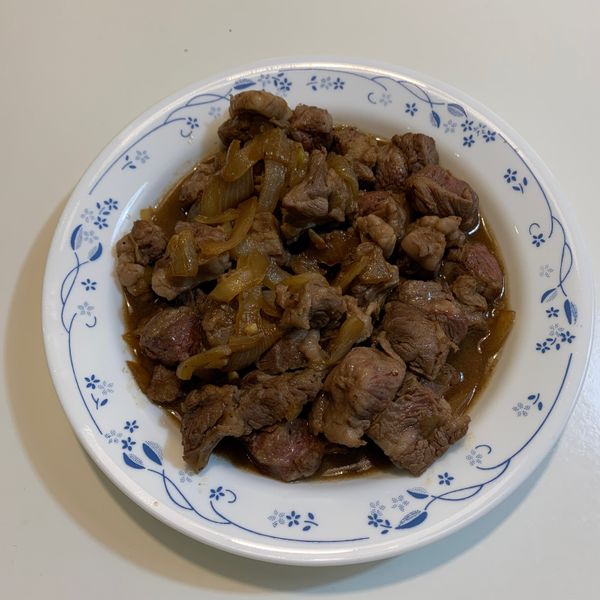 洋蔥牛肋塊/牛肉 : Victor Lin一起做