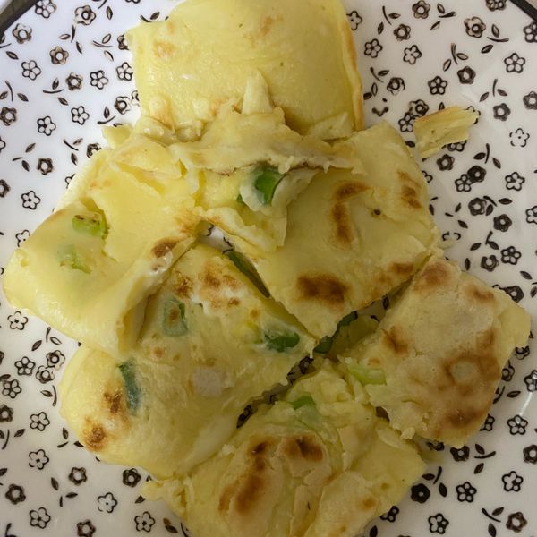 遲到蛋餅 : 酸甜梅子一起做