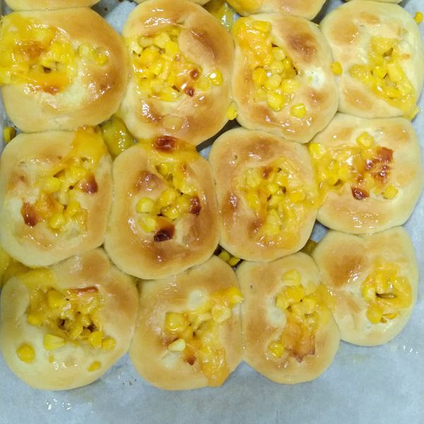 玉米起司麵包 : 洪嘉萱一起做