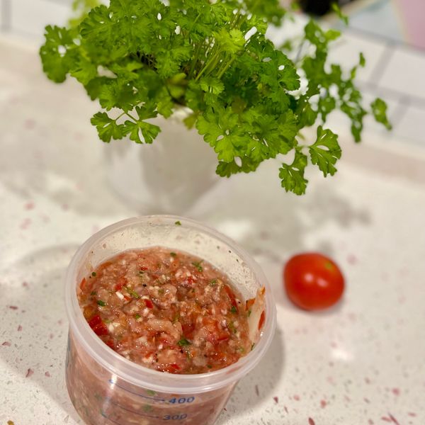 辣味莎莎醬：nana 一起做