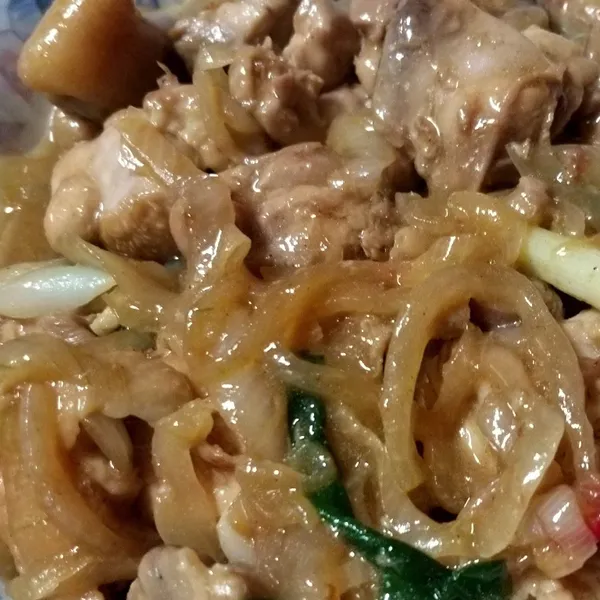 洋蔥炒雞肉 : 張銀真一起做