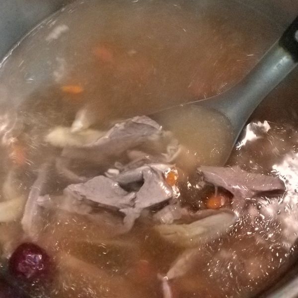 冬補-當歸豬心湯 : 張銀真一起做