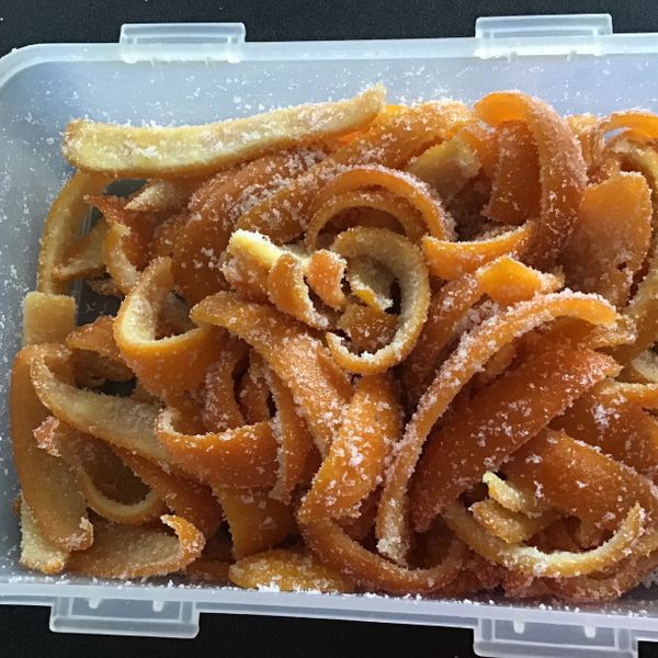糖漬橘皮 : Angi一起做