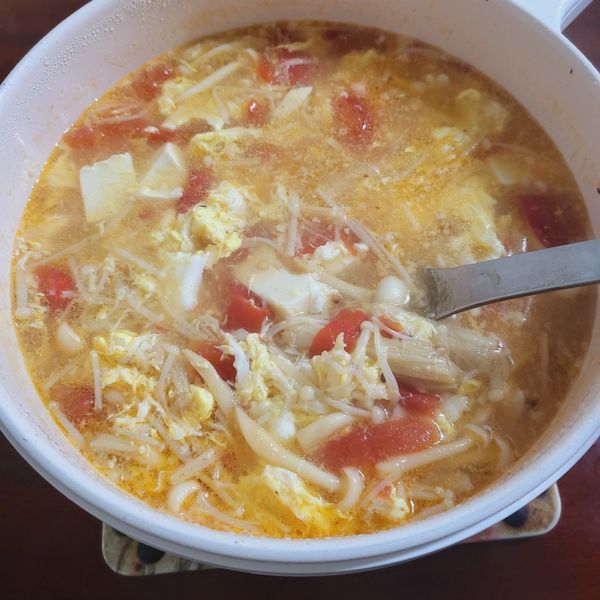 減重美食～番茄豆腐湯：秦靚 一起做