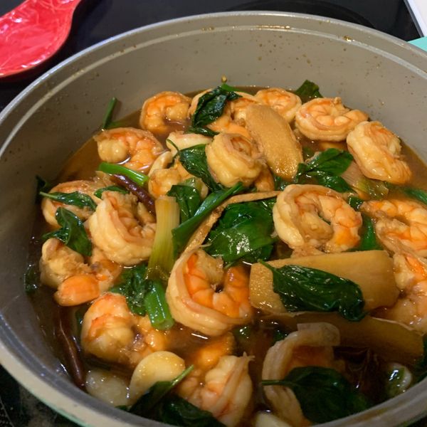 三杯嫩蝦 : Annie Mottoa一起做