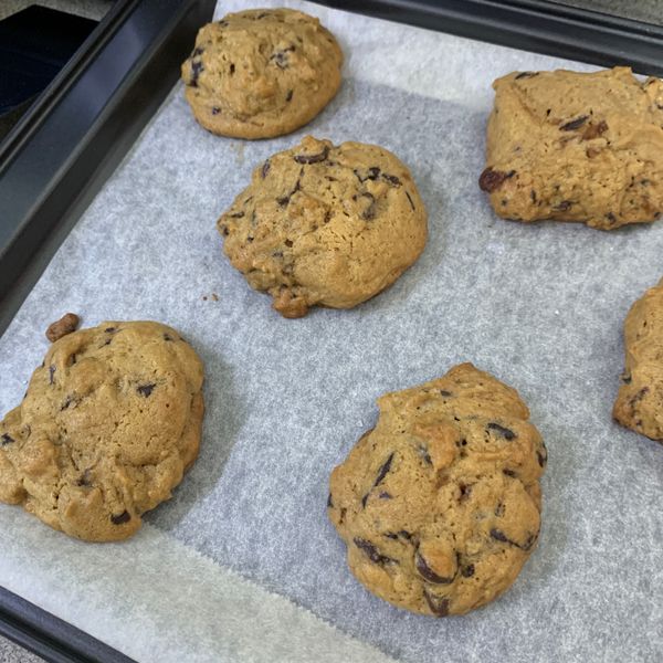 「好運氣」香草海鹽巧克力雪藏软曲奇 : 𝔸𝕜𝕚 𝕋𝕒𝕟一起做