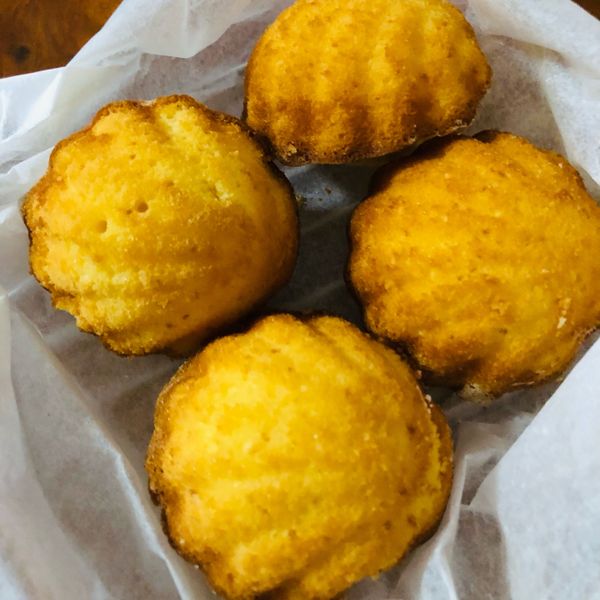 貝殼瑪德蓮小蛋糕 : 麥丸家的太太一起做