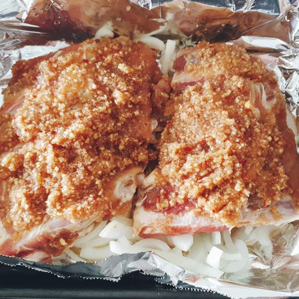 外酥內嫩香烤豬肋排! : Chia Hui一起做