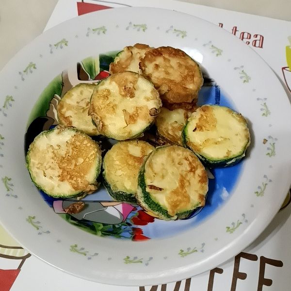 櫛瓜煎餅 : 榛一起做