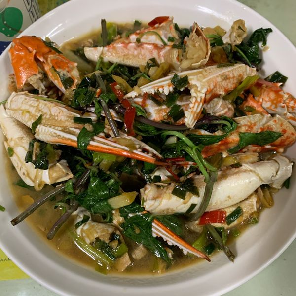 炒蟹腳：Bi Ho 一起做