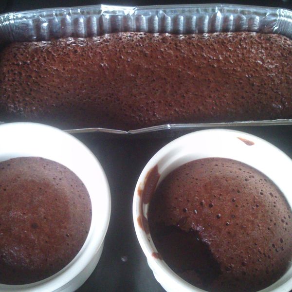 爆漿巧克力蛋糕-令人垂涎的好滋味!：mm00526 一起做