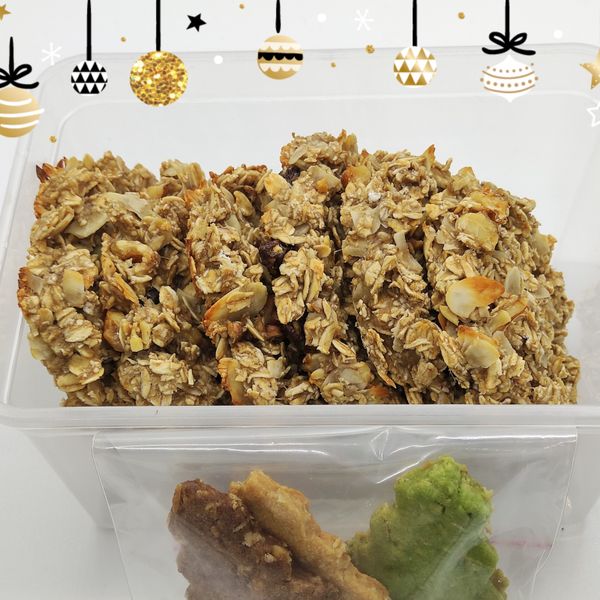 香蕉燕麥餅乾 : Eva Huang一起做