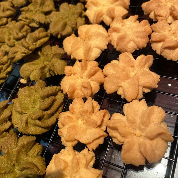 奶油曲奇餅乾 : Siang一起做