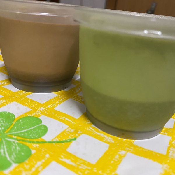 抹茶鮮奶酪 : lingling一起做