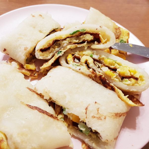 古早味粉漿蛋餅:Alina Pan 一起做